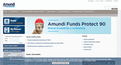 Desktop Screenshot of pioneerinvest.sk
