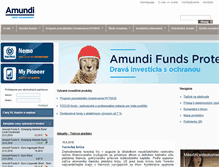 Tablet Screenshot of pioneerinvest.sk